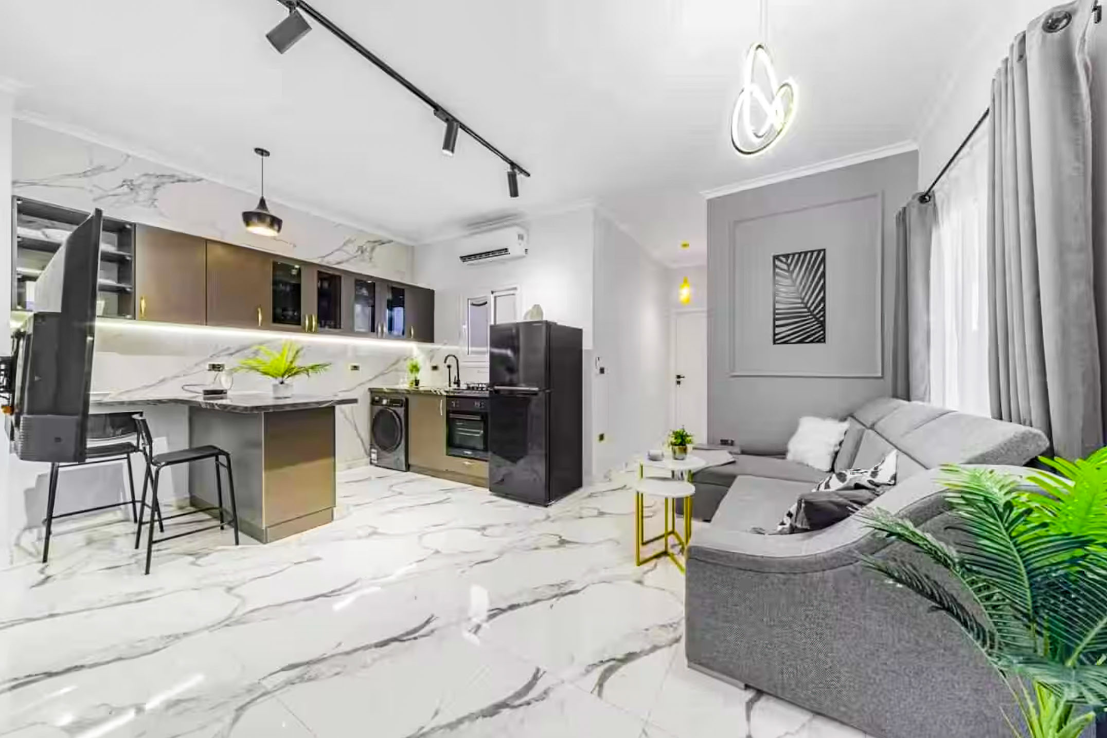 Interior of Luxe New Hideaway Near Rixos in Hurghada